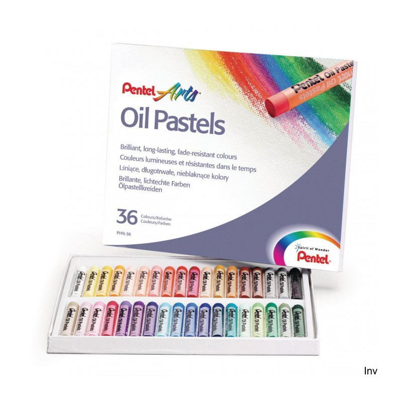 Pastele olejne 36 kolorów Pentel