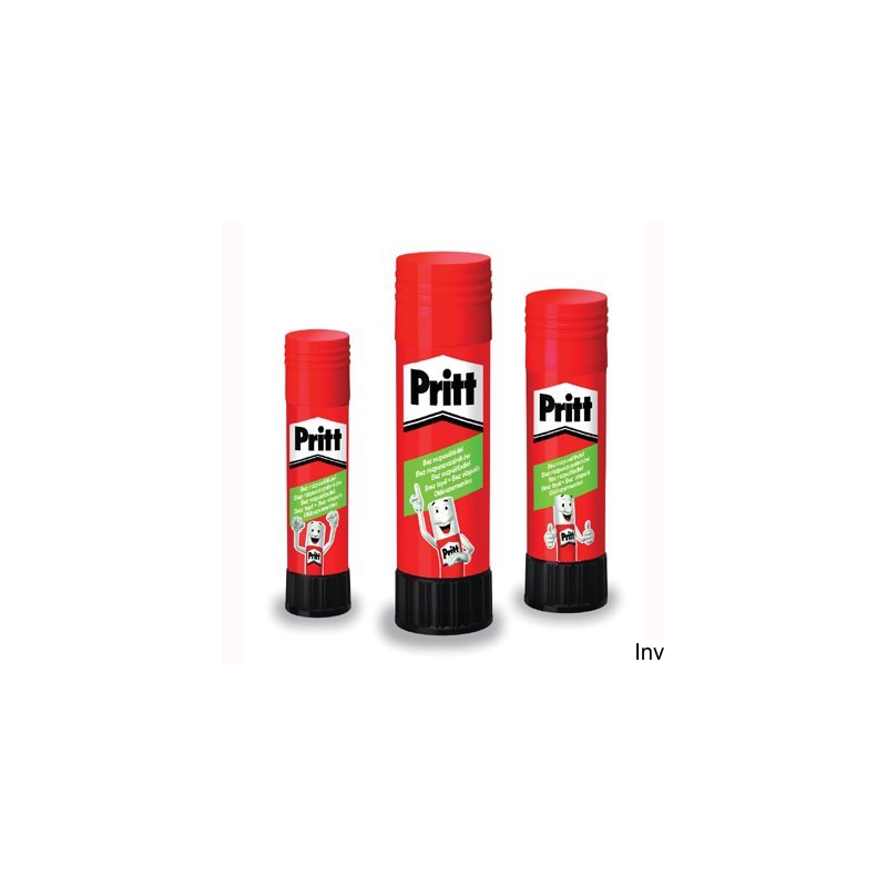 Klej w sztyfcie 10g Pritt do papieru, tektury i fotografii, zmywalny, bezpieczny dla dzieci, ekologiczny