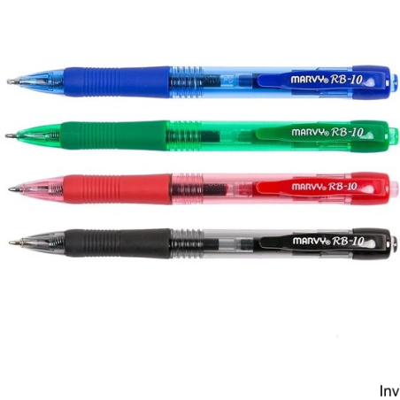 Długopis Uchida RB-10 czarny LEVIATAN 204701