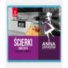 Ścierki gąbczaste ANNA ZARADNA, 3 szt., mix