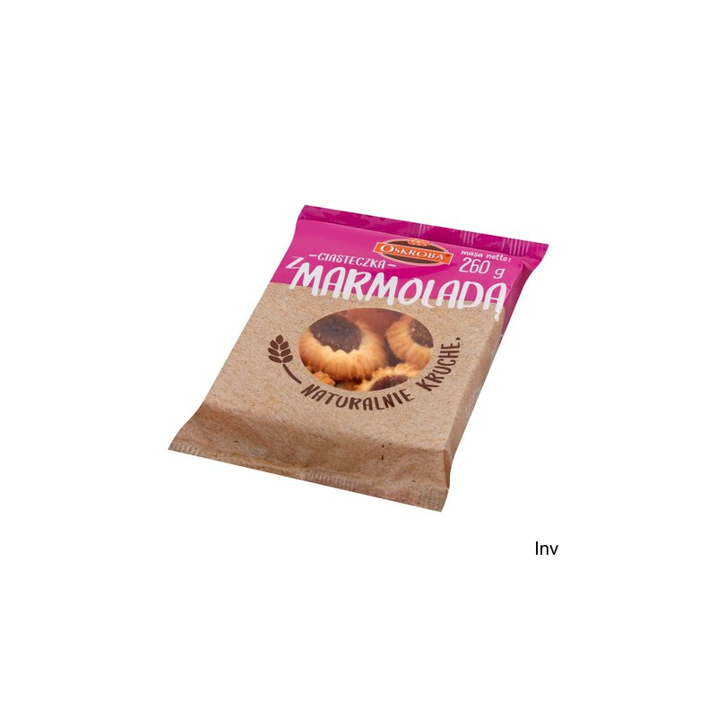 Ciastka kruche Oskroba z marmoladą 260g