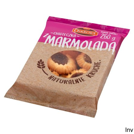 Ciastka kruche Oskroba z marmoladą 260g