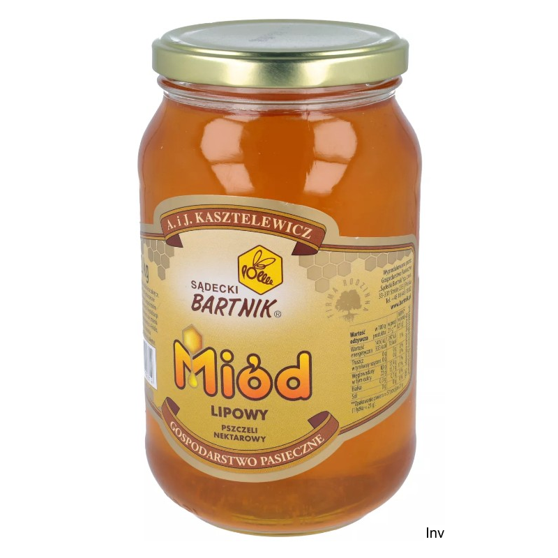 Miód lipowy Bartnik 1,2 kg