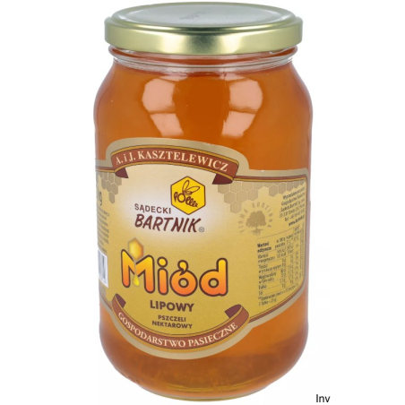 Miód lipowy Bartnik 1,2 kg