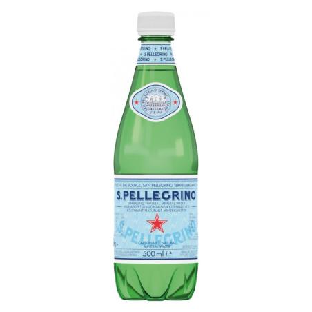 PAKIET Woda S.PELLEGRINO, delikatny gaz, butelka plastikowa, 0,5l