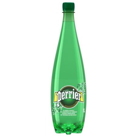 PAKIET Woda PERRIER, mocny gaz, butelka plastikowa, 1l