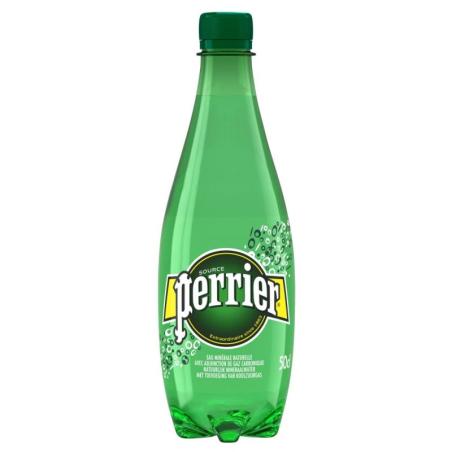 PAKIET Woda PERRIER, mocny gaz, butelka plastikowa, 0,5l