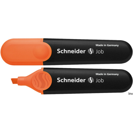 Zakreślacz Schneider JOB 1506 pomarańczowy, ścięta końcówka, grubość linii 1-5 mm, ekologiczne napełnianie