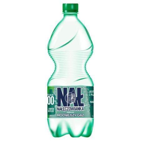 PAKIET Woda mineralna NAŁĘCZOWIANKA, mocny gaz, 1l