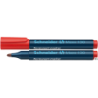 Marker okrągły czerwony Schneider Maxx 130, wodoodporny, szybkoschnący, 1-3 mm