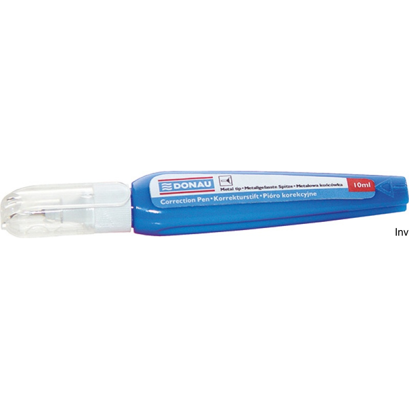 Korektor płynny 10 ml z metalową końcówką Donau