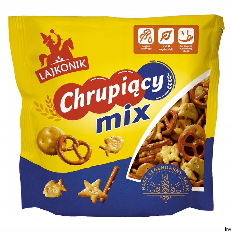 Krakersy Lajkonik chrupiący mix 180g