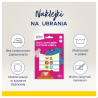 Naklejki na ubrania 46 x 13 mm, kolorowe zwierzęta, 36 sztuk, Avery Zweckform