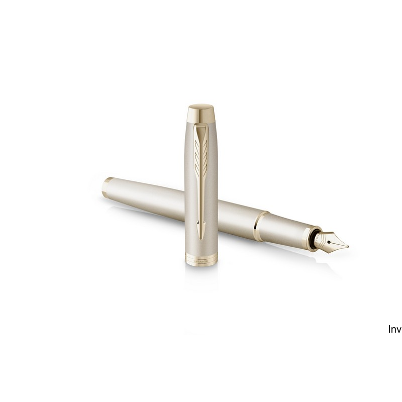 Pióro wieczne Parker Im Professionals Monochrome Champagne F z giftboxem