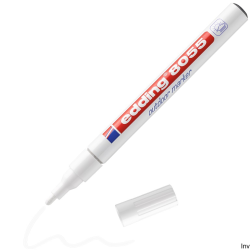 Edding Marker odporny na warunki atmosferyczne 1-2 mm biały 1 sztuka blister 8055/1/B/BL