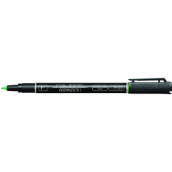Foliopis permanentny Rystor 0.6 mm zielony FF-6/D wodoodporny do różnych powierzchni