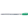 Pióro żelowe Rystor GZ-031 zielone z igłową końcówką i wkładami wymiennymi R-140
