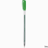 Pióro żelowe Rystor GZ-031 zielone z igłową końcówką i wkładami wymiennymi R-140
