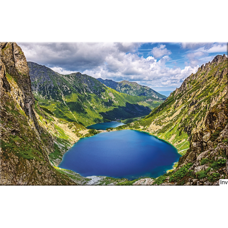 Kalendarz trójdzielny z główką granatowy 2023 380x990 mm Telegraph