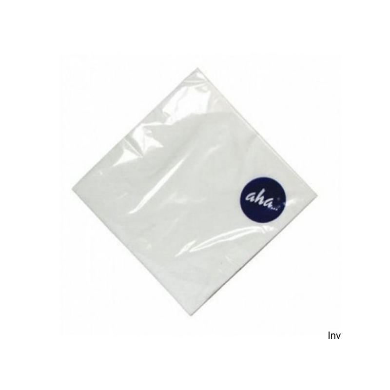 Serwetki papierowe AHA białe 33x33 cm, 20 sztuk