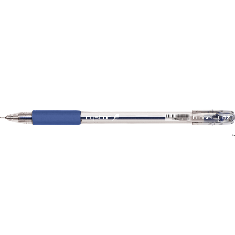 Pióro żelowe Rystor FUN GEL G-032 niebieskie z wymiennym wkładem R-140