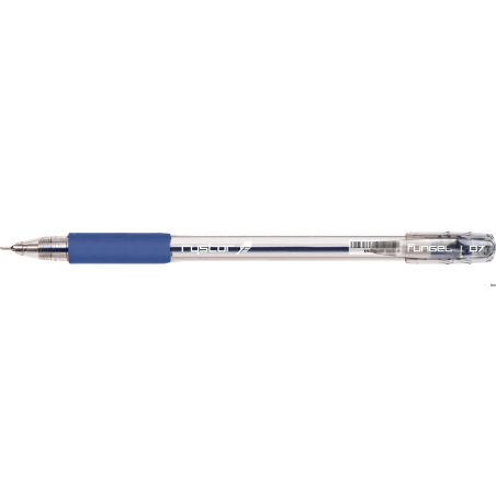 Pióro żelowe Rystor FUN GEL G-032 niebieskie z wymiennym wkładem R-140