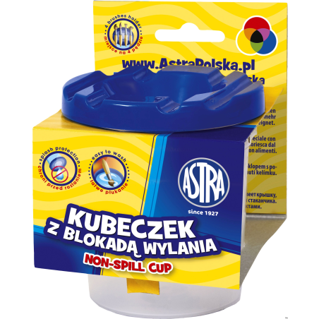 Kubeczek z blokadą wylania Astra 150 ml