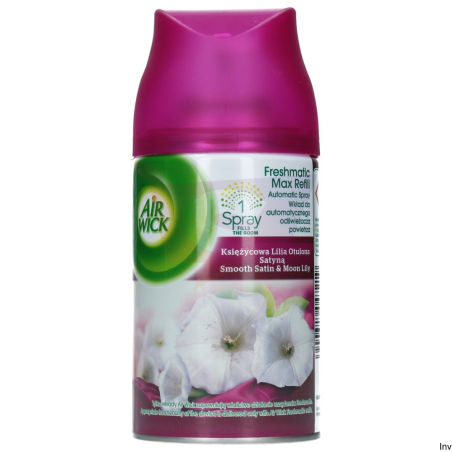 AIR WICK wkład do odświeżacza 250ml Freshmatic Księżycowa Lilia