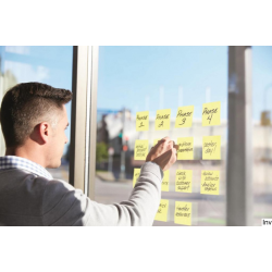Bloczek samoprzylepny Post-It 3M, 102x76mm, 1x100 sztuk, kolor żółty
