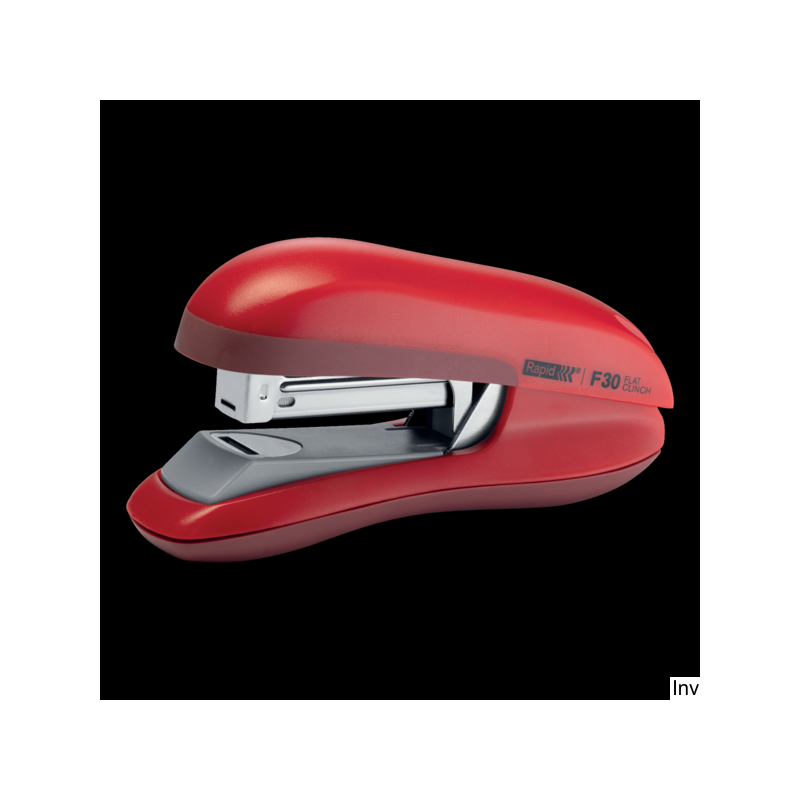 Zszywacz Rapid F30 czerwony do 30 kartek z technologią Flat Clinch
