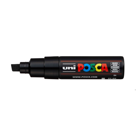 Marker Uni POSCA PC-8K czarny 8 mm do pisania i malowania po różnych powierzchniach