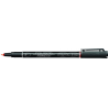 Foliopis permanentny Rystor 0.6 mm czerwony FF-6/B wodoodporny do szkła, plastiku, metalu, porcelany, folii