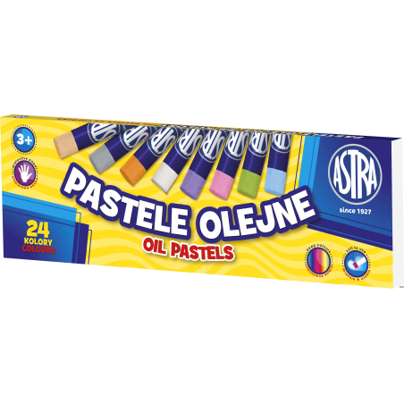 Pastele olejne Astra 24 kolory