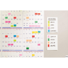 Zestaw zakładek Post-It 3M 10+2 sztuki 25,4x43,2 mm mix kolorów PP