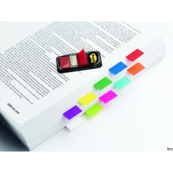 Zestaw zakładek Post-It 3M 10+2 sztuki 25,4x43,2 mm mix kolorów PP