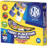 Farby plakatowe Astra 6 kolorów, tuba 30 ml