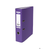 Segregator A4 50 mm fioletowy Bantex z szyną, ekologiczny, z wymienną etykietą, 1 sztuka