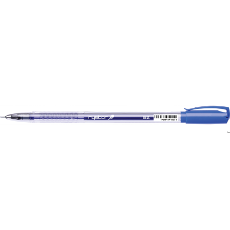 Pióro żelowe Rystor GZ-031/C niebieskie z igłową końcówką na wkłady R-140