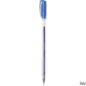 Pióro żelowe Rystor GZ-031/C niebieskie z igłową końcówką na wkłady R-140