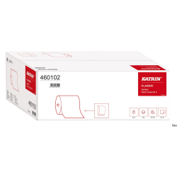 Ręczniki Katrin Classic System Towel M 2-warstwowe, biały, opakowanie 6 rolek