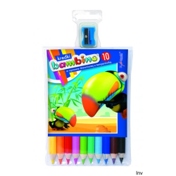 Kredki BAMBINO 10 kolorów w...