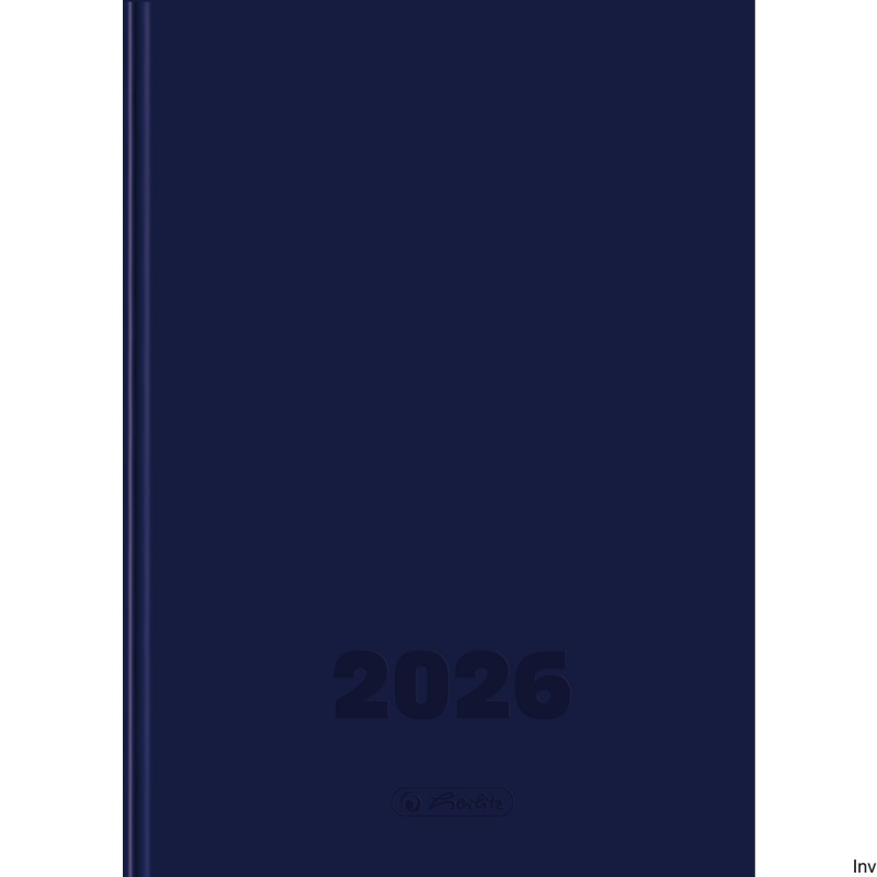 Kalendarz Herlitz Standard Szefa 2026 A5 granatowy