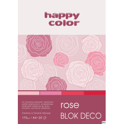 Blok papieru Deco Rose A4...