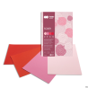 Blok papieru Deco Rose A4 170g 20 arkuszy 4 kolory różowo-czerwone Happy Color