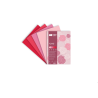 Blok papieru Deco Rose A4 170g 20 arkuszy 4 kolory różowo-czerwone Happy Color