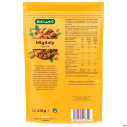 Migdały 300g Bakalland - zdrowa przekąska do biura
