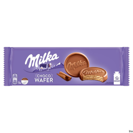 Wafelki czekoladowe Milka Choco Wafer 150g z kremem kakaowym