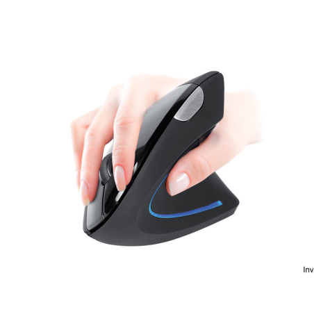Mysz bezprzewodowa TRACER Flipper RF NANO USB ergonomiczna dla praworęcznych z sensorem PixArt 3212