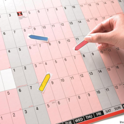 Zakładki indeksujące Post-It 3M, 12x43mm, strzałka, 96 sztuk, mix kolorów neonowy