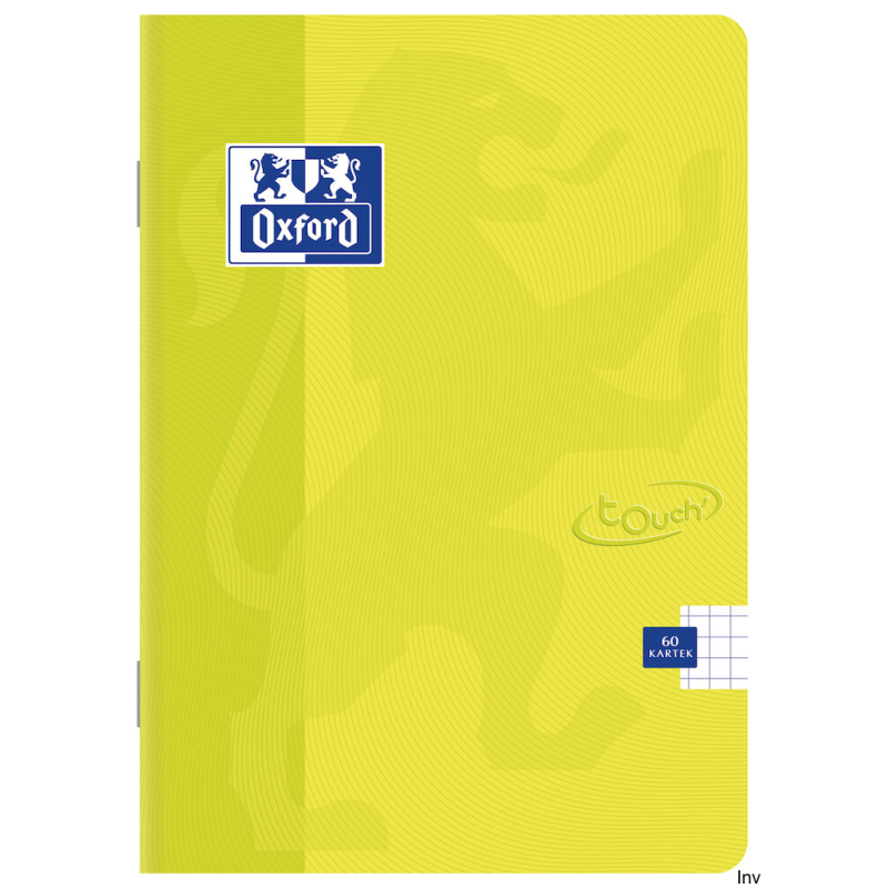 Zeszyt A5 32 kartki z linią i marginesem Oxford TOUCH 400074875